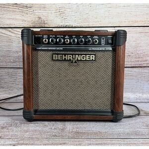 Vintage Behringer Ultracoustic AT108 20 watt Guitar Amp